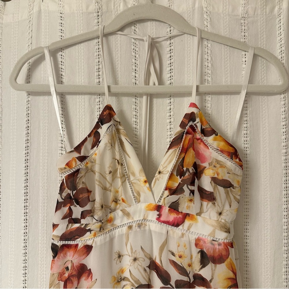 White House Black Market | Floral High Low Dress, Very flattering!